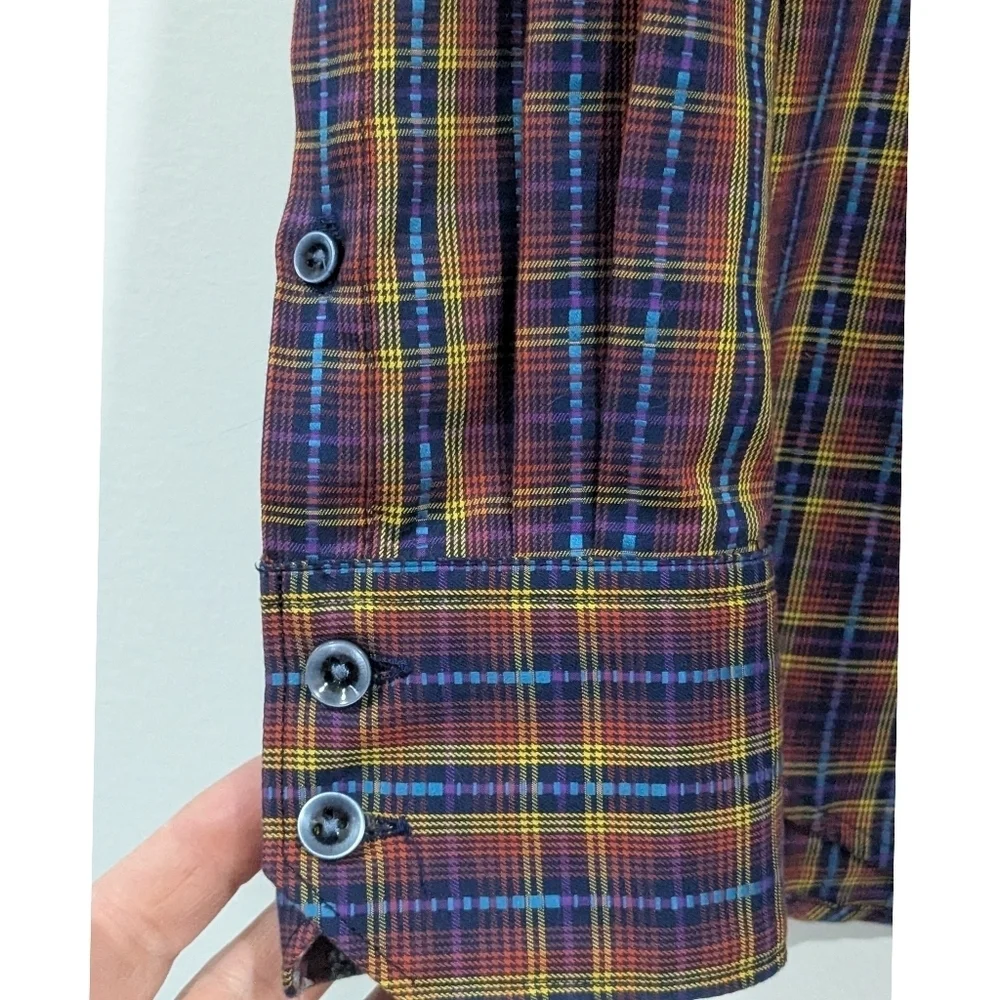NEW Robert Graham Lando Plaid Sports Shirt Button Up